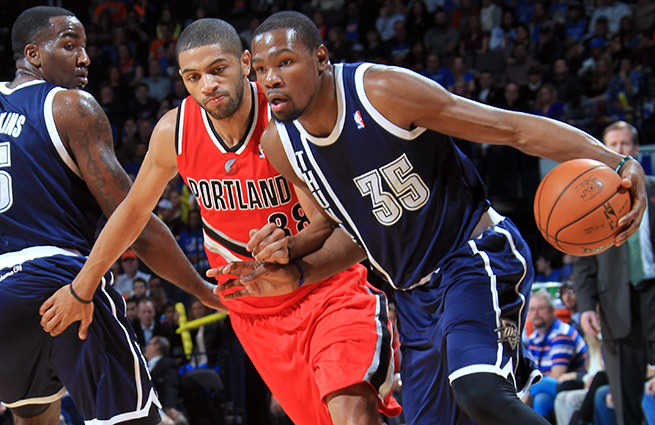 Kevin Durant and the Thunder are 21-4 with Russell Westbrook this year and just 7-6 without him.